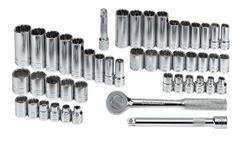SK PROFESSIONAL TOOLS Socket Wrench Set: 3/8 in Drive, 47 Piece, 12-Point, Metric/SAE (MPN 94547-12). Key specifications — attr1224269: 3/8 in; attr1204638: Drive Tools Included; attr1204650: 6 mm to19 mm; attr1204658: 7.6 in Fixed, Round Head Ratchet; attr1204673: Socket Bits Not Included; attr1204681: Wrenches Not Included; attr1204688: SK PROFESSIONAL TOOLS; attr1224230: Friction.