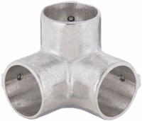 Structural Fitting: Side Outlet Elbow, Elbow, 2 in For Pipe Size, For 2 3/8 in Actual Pipe Outer Dia (MPN 9-9). Key specifications — Manufacturer Part Number: 9-9; Brand: HOLLAENDER; Finish: Mill; Material: Aluminum; Product Type: Side Outlet Elbow.