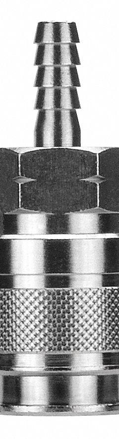 AIGNEP USA Quick Connect Hose Coupling: 1/4 in Body Size, 1/2 in Hose Fitting Size, Sleeve (MPN 80193-08). Key specifications — Coupling Locking Type: Sleeve; Brand: AIGNEP USA.