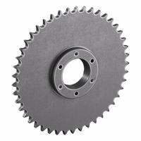 TSUBAKI Sprocket: For 50 Chain, 45 Teeth, 8.96 in Pitch Dia, 9.31 in Outside Dia, Steel (MPN 50SDS45). Key specifications — attr85388: TSUBAKI; attr305233: SDS.