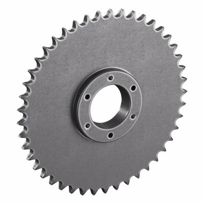 TSUBAKI Sprocket: For 50 Chain, 45 Teeth, 8.96 in Pitch Dia, 9.31 in Outside Dia - Size 50 Bushed-Bore Roller Chain Sprockets