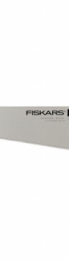 FISKARS Hand Saw: 20 in Blade Lg, Steel, 20 in Overall Lg, 13/9, Plastic (MPN 730710-1001). Key specifications — attr307094: Steel; attr307097: Plastic; attr307096: 9; attr324786: FISKARS.