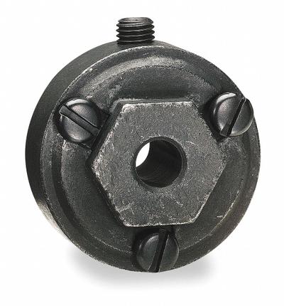 Dayton Interchangeable Hex Hub: 5/8 in Bore Dia. (In.), Alloy Steel, 2 Set Screws - Interchangable Hex Condenser Propeller Hubs