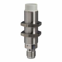 TELEMECANIQUE SENSORS Inductive Cylindrical Proximity Sensor: Built-in Connector, Unshielded, PNP (MPN XS218SAPAM12). Key specifications — Brand: TELEMECANIQUE SENSORS; AC Supply Voltage Rating: Not Rated; DC Supply Voltage Rating: 12-24V DC.