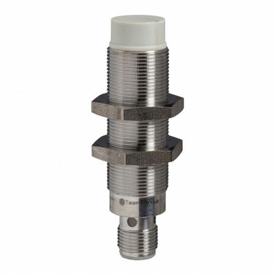 TELEMECANIQUE SENSORS Inductive Cylindrical Proximity Sensor: Built-in Connector, Unshielded - Cylindrical Sensors with Built-in Connectors
