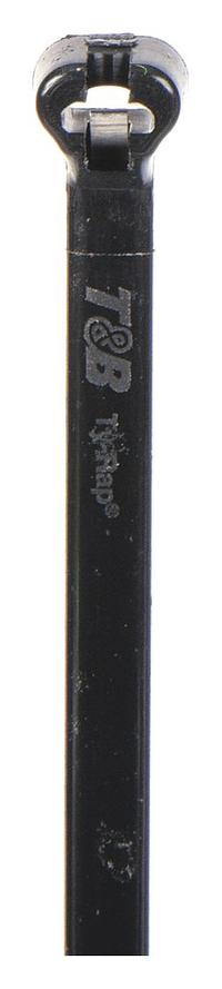 TY-RAP Cable Tie: 8 1/2 in Nominal Lg, 2 in Nominal Max. Bundle Dia., 0.14 in Wd, Black, 1,000 PK (MPN TY242MX). Key specifications — Outdoor Use: Yes; Color: Black; Brand: TY-RAP.