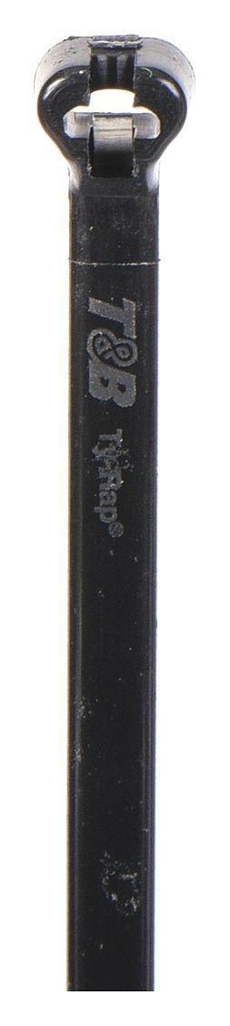 TY-RAP Cable Tie: 8 1/2 in Nominal Lg, 2 in Nominal Max. Bundle Dia., 0.14 in Wd - Fine Adjustment Cable Ties