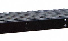 HALLOWELL Shelf: 96 in x 36 in, 620 lb Load Capacity, Steel, 4 ga Decking, Black, Shelf (MPN DRHCWL9636ME). Key specifications — Decking Material: Steel; Includes: (2) Center Supports; Decking Finish: Powder Coated; Shelf Configuration: Single Straight; Color: Black; Frame Material: Steel; Brand: HALLOWELL; Frame Finish: Powder Coated.