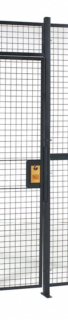 RAPIDWIRE Welded Partition Cage: 8 ft W x 10 ft D 10 ft H, Gray, 2 Sides, Powder-Coated (MPN 810102W). Key specifications — attr1283235: Yes; attr1283272: RAPIDWIRE; attr1283267: Welded; attr1283268: Complete Wire Security Cages; attr1283246: Keyed Different Cylinder; attr1283240: Out; attr1283243: Yes; attr1283254: No.