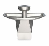 BRADLEY Wash Fountain: Silver, Stainless Steel, Semi-Circular, 54 in Overall Wd, 4 Stations, Sentry (MPN S93-634). Key specifications — Bowl Shape: Semi-Circular; Drain Type: Central Rising; Color: Silver; Brand: BRADLEY; Series: Sentry; Sink Material: Stainless Steel; ADA Compliant: ADA Compliant.