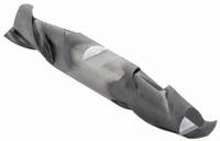 CLEVELAND Square End Mill: Carbide, TiAlN Coated, Double End, 2 Flute, 1/2" Mill Dia, 5/8" LOC (MPN C80185)