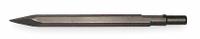 BOSCH Chisel for Spline Tool: 1/4 in Head Wd, 12 in Overall Lg, 21/32 in Shank Dia (MPN HS1813). Key specifications — attr253714: Chiseling Concrete/Block/Brick; attr277143: BOSCH.
