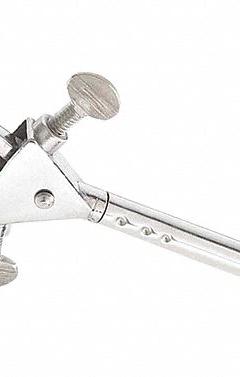 OHAUS Single Adjust Clamp: Dual Adjust Clamp, Stainless Steel, 9 in Overall Lg, 3 Prongs (MPN CLM-MULTI3DSM). Key specifications — attr1025734: OHAUS; attr1025737: Stainless Steel; attr1025736: Electropolished; attr1025747: Dual Adjust Clamp.