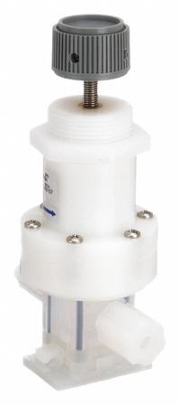 PARKER Pressure Regulator: Modified PTFE, PTFE, Parflare x Parflare, 1/4 in Inlet Connection Size (MPN PR-1-2264-1). Key specifications — Brand: PARKER.