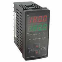 DWYER Temperature Controller: 8B, 1/8 DIN Size, RTD/Thermocouple, Manual/On/Off Action/PID, Digital (MPN 8B-63). Key specifications — Brand: DWYER; Control Mode: PID; Current: 40 mA; Display Type: Digital; Input Voltage: 100 to 240V AC; Output: Linear Voltage; Product Type: Temperature Controller; Sensor Type: Thermocouple.