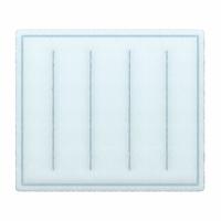GRAINGER Ring Panel Air Filter: 12 in x 12 in x 1 in, 12 in Section Wd, 1 Sections, 3 Ply, MERV 8 (MPN 6B831). Key specifications — Performance Rating: MERV 8; Brand: GRAINGER; Media Material: Synthetic.