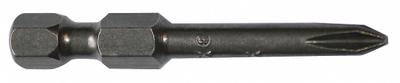 APEX Power Bit: Power Bit, Imperial, PH2 Bit Industry Size, #2 Bit Size, Std - Impact Bits