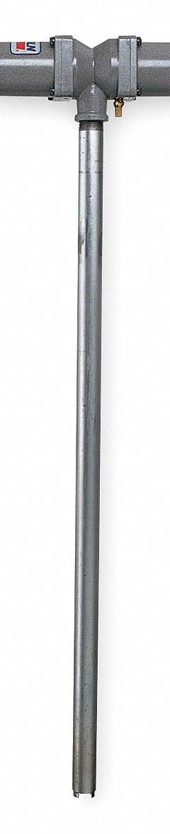 LINCOLN Air Drum Pump: Pump Only, 1:1, 4 gpm Max. Flow Rate, 120°F Max. Fluid Temp., Steel (MPN 4475). Key specifications — Brand: LINCOLN; Suction Tube Material: Steel.
