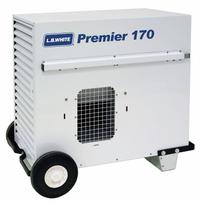 L.B. WHITE Portable Gas Ducted Tent and Remediation Heater: 170,000 BtuH Heating Capacity Output (MPN TS170BSPN22168T). Key specifications — Manufacturer Part Number: TS170BSPN22168T; Brand: L.B. WHITE; Key Features: Thermostat; Overall Dimensions - H x W x D: 32 in x 32-5/16 in x 24-5/16 in; Product Type: Portable Gas Ducted Tent and Remediation Heater.