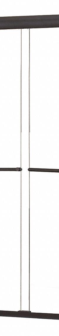 FOREMOST Shower Door: 53 in Min. Door Wd, 57 in Max. Door Wd, 65 in Overall Ht, Clear Tempered Glass (MPN CVSS5765-CL-OR). Key specifications — Brand: FOREMOST; Door Frame Finish: Oil Rubbed Bronze.