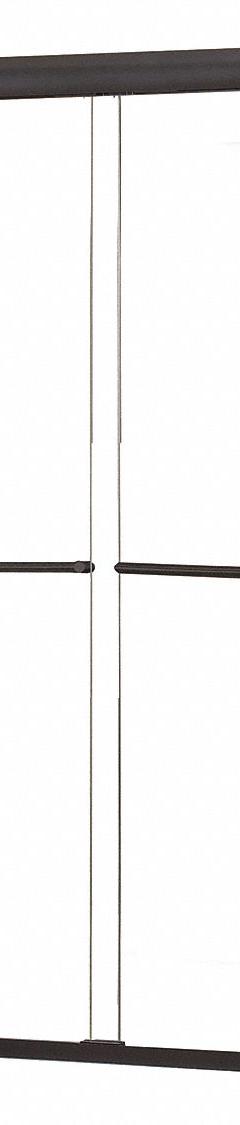 FOREMOST Shower Door: 53 in Min. Door Wd, 57 in Max. Door Wd, 65 in Overall Ht, Clear Tempered Glass (MPN CVSS5765-CL-OR). Key specifications — Brand: FOREMOST; Door Frame Finish: Oil Rubbed Bronze.
