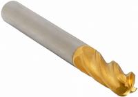 APPROVED VENDOR Ball End Mill: Carbide, TiN Coated, 4 Flute, 14 mm Mill Dia, 32 mm LOC, 90 mm OAL (MPN 223-001540A)