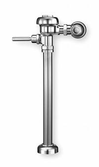SLOAN Manual Flush Valve: Regal®, Exposed, Top, 1.6 gpf Gallons per Flush, 27 in Rough-In, Diaphragm (MPN REGAL 116-1.6 XL). Key specifications — Spud Location: Top.