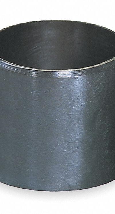 IGUS Sleeve Bearing: Polymer, 1/2 in Bore, 19/32 in OD, 3/8 in Overall Lg, Black - Chemical- & Heat-Resistant Plastic Sleeve Bearings