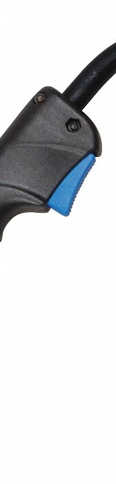 MILLER ELECTRIC MIG Gun: M-100, 100 A, 0.035 in, 10 ft, Miller-Compatible (MPN 248282). Key specifications — For Rear Connection Type: Miller-Compatible; Contact Tip Series: M-Series; MIG Gun Model: 248282; For Gas Type: CO2 (Carbon Dioxide).