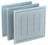 GRAINGER Link Air Filter: 24 in x 18 in x 1 in, 18 in Section Wd, 5 Sections, 3 Ply, MERV 8 (MPN 2JVY7). Key specifications — Performance Rating: MERV 8; Brand: GRAINGER; Media Material: Synthetic.