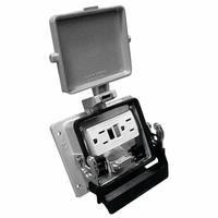 NVENT HOFFMAN Panel Interface Connector: Aluminum, 9-Pin D-Sub/Duplex Receptacle/RJ45, 3 A Reset (MPN AC4DB9RJ45GFI). Key specifications — Manufacturer Part Number: AC4DB9RJ45GFI; Brand: NVENT HOFFMAN; Resets: 3 A Reset; Panel Configuration: 9-Pin D-Sub; Panel Terminations: 9-Pin D-Sub.
