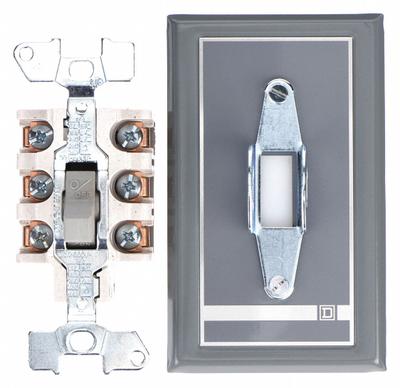 SQUARE D Manual Motor Switch: 3 Poles, 30 A, 1 NEMA Rating - Enclosed Manual Motor Switches