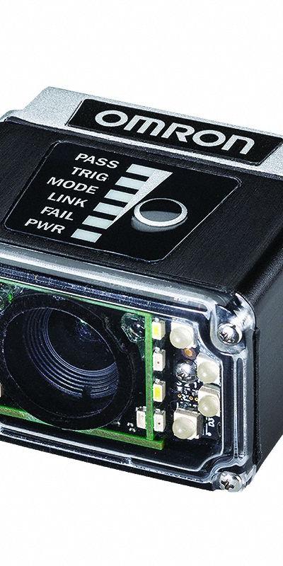 OMRON Barcode Reader: Wide Angle - Fixed-Location Serial/USB Miniature Multicode Readers