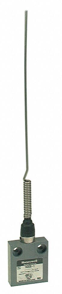 Honeywell Non Plug-In Limit Switch: Coil Spring, 2 Mounting Holes, Metal - Coil-Spring Wobble-Stick Limit Switches