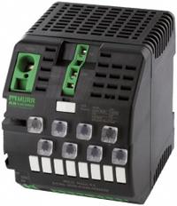 MURRELEKTRONIK Electronic Circuit Protector: MICO BASIC, 8 Channels, 4 A Adj., 7 Connections, 30V DC (MPN 9000-41068-0400000). Key specifications — Voltage In Rating: 30V DC; Brand: MURRELEKTRONIK.