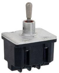 HONEYWELL Toggle Switch: 2 Position, 12 Connections, 4PDT, Screw Terminals Connection, TL Series (MPN 4TL1-3D). Key specifications — AC Contact Rating: 15 A @ 250 V; Switch Function Configuration: On/On; Brand: HONEYWELL; Series: TL; Horsepower: 1 hp @ 250V AC.
