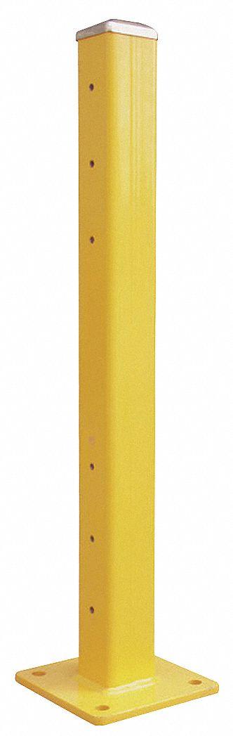 APPROVED VENDOR Inline Post: Inline - Bolt-On Guardrail Posts