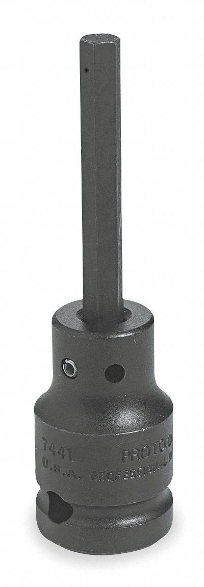 PROTO Impact Socket Bit : SAE - Hex Impact Bit Sockets