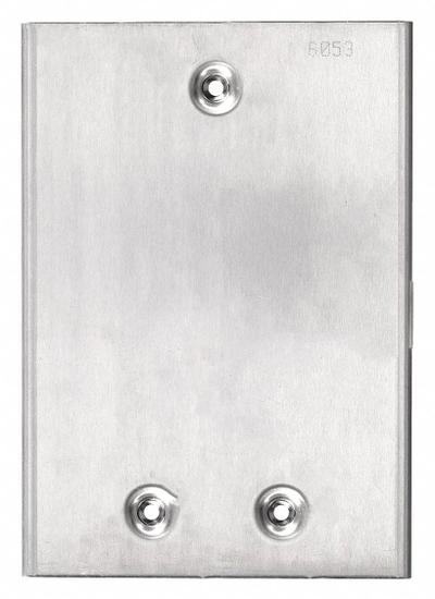 HUBBELL KILLARK Interior Panel: Back Panel Panel, 7.5 in Overall Ht, 5.5 in Overall Wd - Interior Mounting Panels