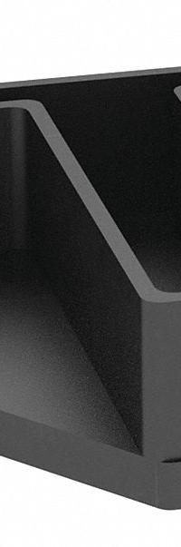 TENNSCO Foot Plate: 3 7/16 in x 2 in x 3/4 in, Black, Nylon, Unfinished (MPN ZTPNF). Key specifications — Color: Black; Finish: Unfinished; Material: Nylon; Brand: TENNSCO.
