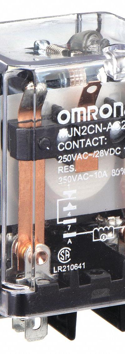 OMRON General Purpose Relay: Socket Mounted - Socket-Mounted Relays
