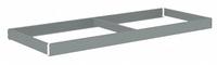 TENNSCO Shelf: 60 in x 24 in, 2,250 lb Load Capacity, Gray, Shelf (MPN ZLCS-6024). Key specifications — Includes: (4) Beams; Shelf Configuration: Single Straight; Color: Gray; Frame Material: Steel; Brand: TENNSCO; Frame Finish: Zinc Plated; Product Type: Shelf.
