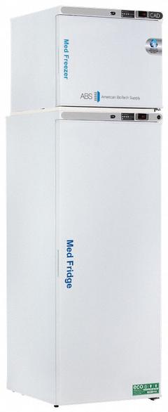 AMERICAN BIOTECH SUPPLY Laboratory Refrigerator and Freezer: 10.5 cu ft Refrigerator Capacity, Auto (MPN PH-ABT-HC-RFC12A-CAD). Key specifications — Door Type: Swing Solid; Brand: AMERICAN BIOTECH SUPPLY; Door Hinge: Right.