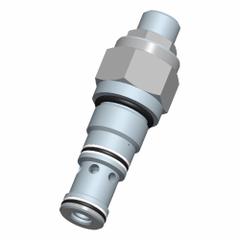 BUCHER HYDRAULICS Cartridge Valve: Screw-In, Screwdriver Adjustment, C12-25 Valve Cavity Size, CBPA (MPN CBPA-12-N-S-0-40). Key specifications — attr1012059: CBPA-12-N-S-0-40; attr1250696: CBPA; attr1011660: Nitrile; attr1011632: Screwdriver; attr1011635: BUCHER HYDRAULICS; attr1011644: C12-25.