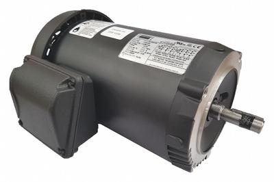 Dayton General Purpose Motor: C-Face Mount, Totally Enclosed Fan Cooled, 3/4 hp - C-Face 3-Phase General Purpose AC Motors