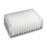MTC BIO Deep-Well Well Plate: Non-Sterile, 96 Wells, 1.2 mL, 7 mm Dia, RNase/DNase Free, Round (MPN D3096-29). Key specifications — Brand: MTC BIO; Body Color: Colorless; RNase/DNase Free: Yes; Well Shape: Round; Material: Polypropylene.