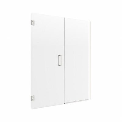 FOREMOST Shower Door: 58 1/2 in Min. Door Wd, 60 in Max. Door Wd, 74 in Overall Ht - Sliding & Panel Shower Doors