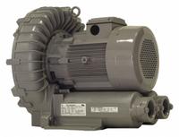 FUJI ELECTRIC Regenerative Blower: 6.7 hp, 129.6 in wc Max Op Pressure, 99 in wc Max Vacuum, 575V AC (MPN VFZ701A-5W). Key specifications — attr49842: Three; attr49816: FUJI ELECTRIC; attr49813: VFZ701A-5W; attr49822: 6.5 A; attr49827: Female; attr49830: NPT; attr49833: NPT; attr49845: 575V AC.