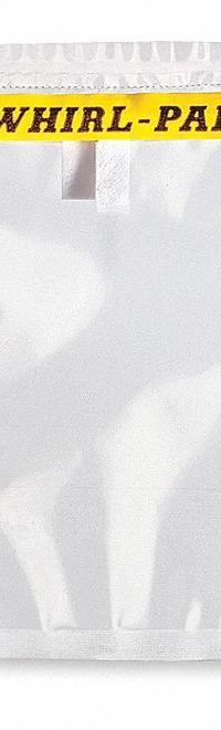 WHIRL-PAK Sampling Bag: Std, Sterile, 2 fl oz Capacity - oz, 59 mL Capacity - mL, 5 in Overall Lg (MPN B01009). Key specifications — Brand: WHIRL-PAK; Color: Clear; Product Type: Sampling Bag; Standards: EPA; Style: Standard.