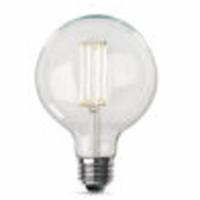 FEIT ELECTRIC Compact LED Bulb: Medium Screw (E26), LED, (G) Globe, G40, 11 W Watt, 2700K, Clear (MPN G40100/927CA/FIL). Key specifications — attr233510: G40; attr233525: 120V AC; attr233549: Clear; attr518949: 2700K; attr239859: FEIT ELECTRIC.